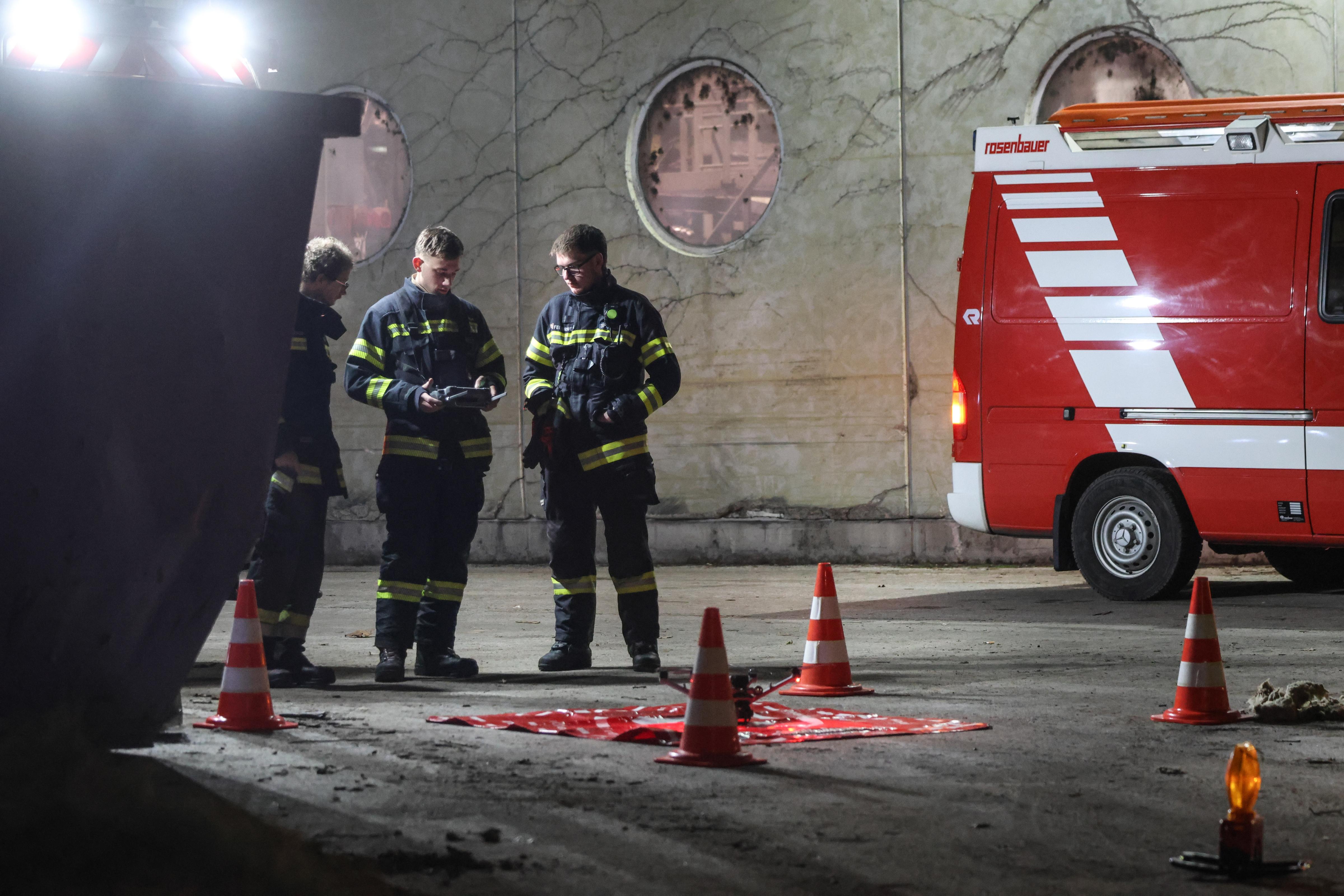Einsatzfoto Brand Industrie