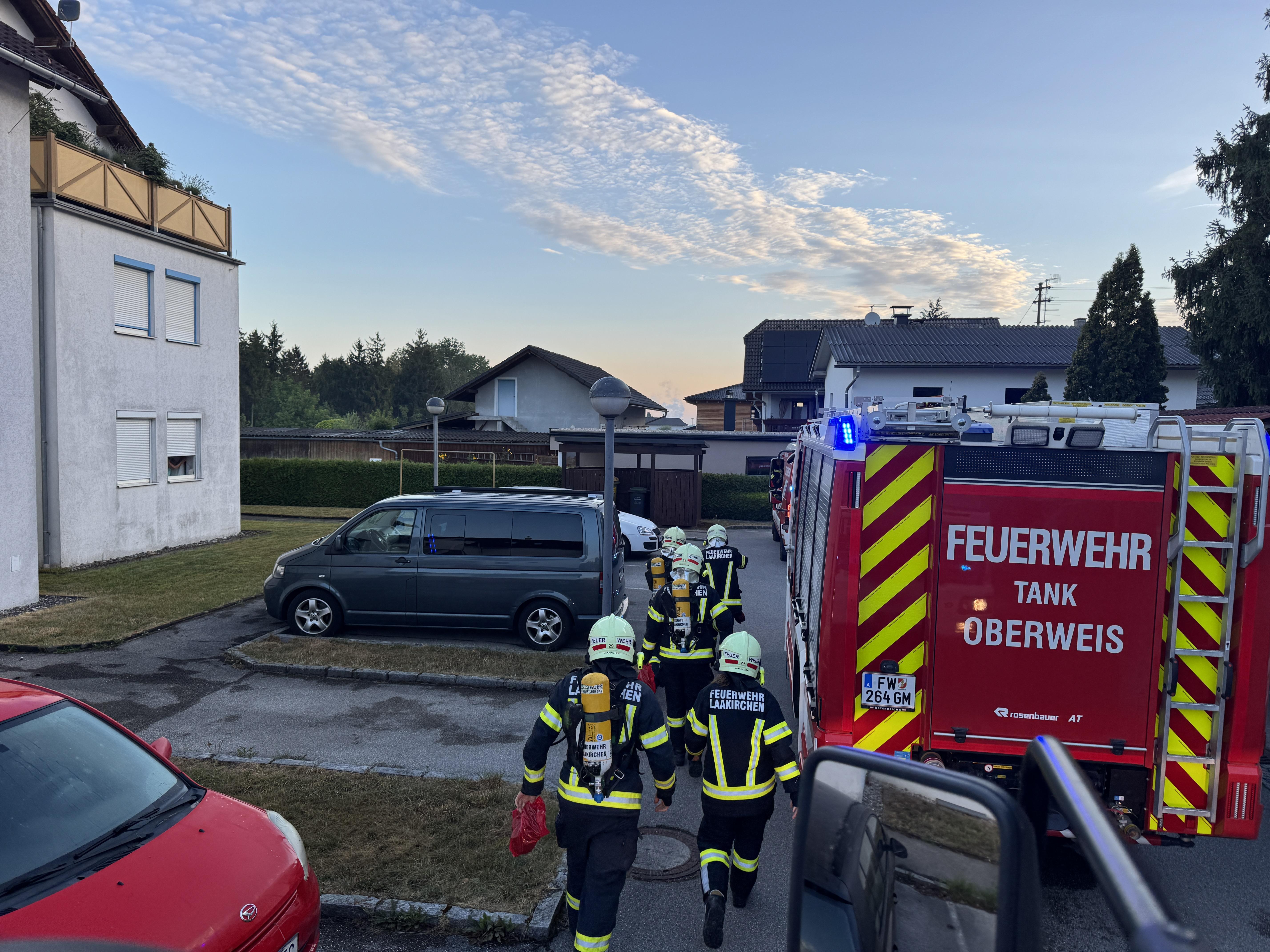 Einsatzfoto Brandverdacht
